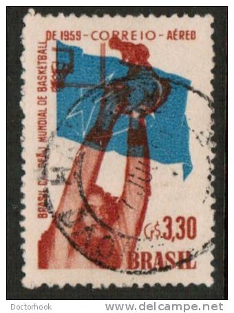BRAZIL   Scott #  C 89  VF USED - Airmail