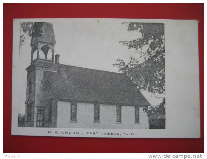 M.E. Church  East Nassau NY  Ca 1910  ---====ref 156 - Long Island