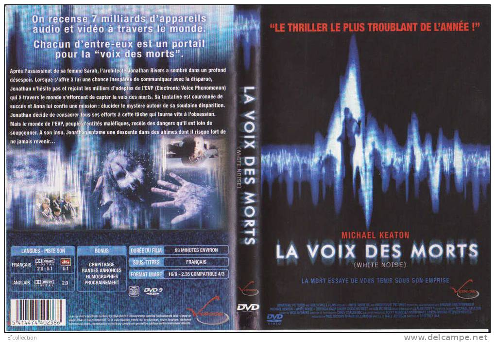 LA VOIX DES MORTS - LE THRILLER LE PLUS TROUBLANT DE L´ANNEE - MICHAEL KEATON - DVD - HORREUR - Horror
