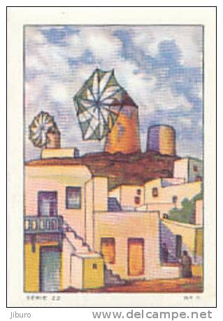 Image  /  Moulins à Vent Des Cyclades / Moulin  /  Windmill  // Ref IM 6-K/233 - Nestlé