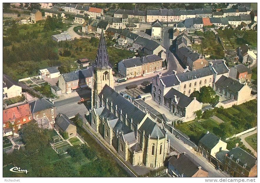 Cerfontaine - Vue Aérienne - L'Eglise - Cerfontaine