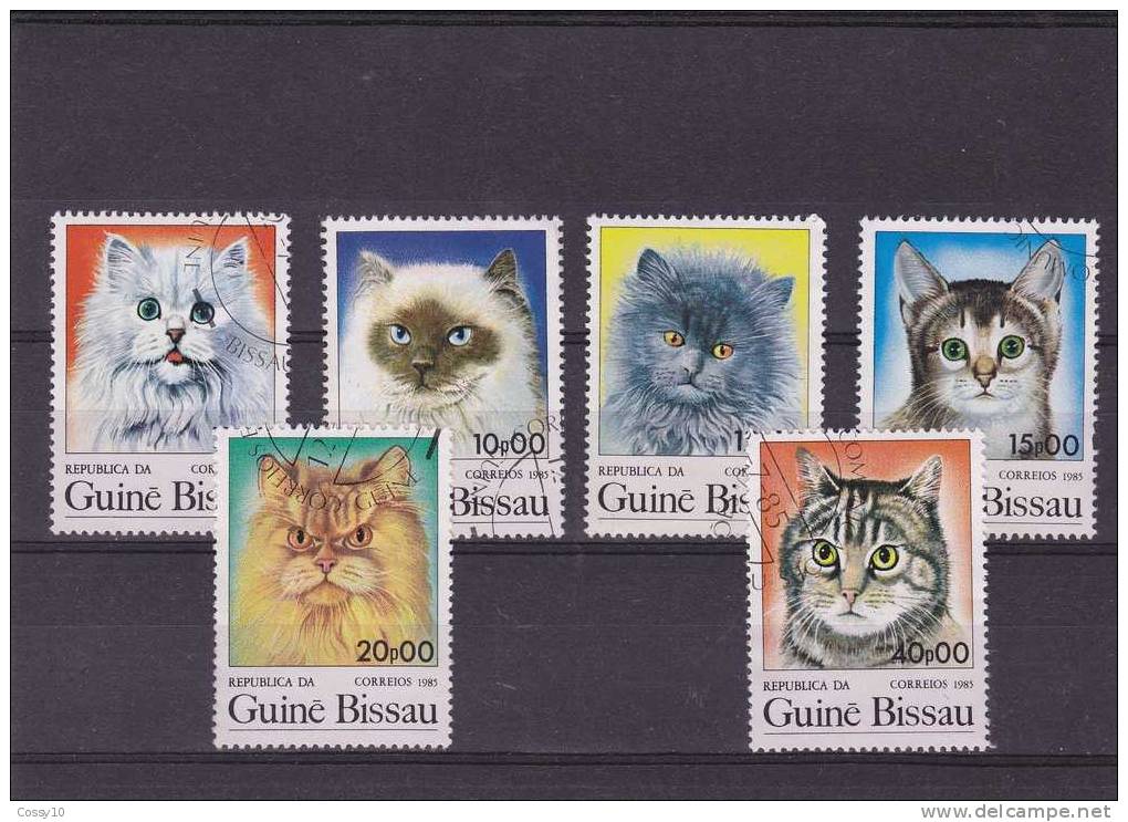 TIMBRES   OBLITERES - Chats Domestiques