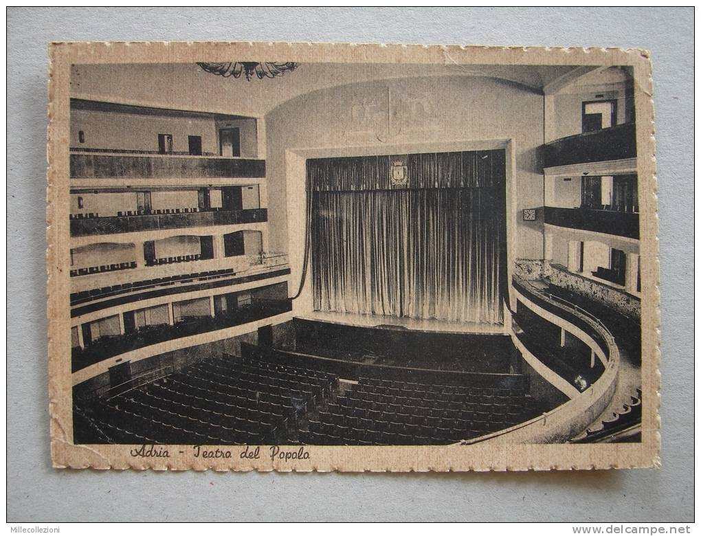 Ro1005)  Adria - Teatro  Del Popolo - Rovigo