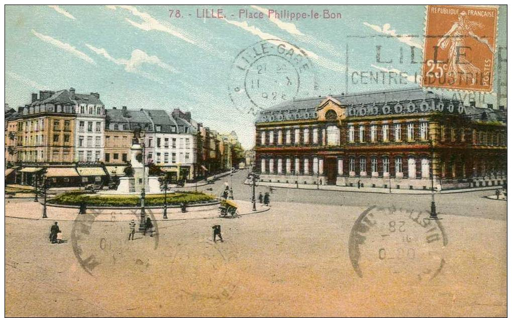 LILLE   - Place Philippe Le Bon - Lille