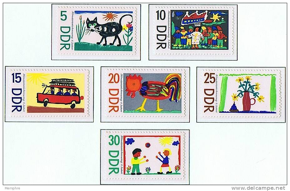 1967  Children' S Drawings   Mi Nr 1280-5   ** MNH - Ungebraucht