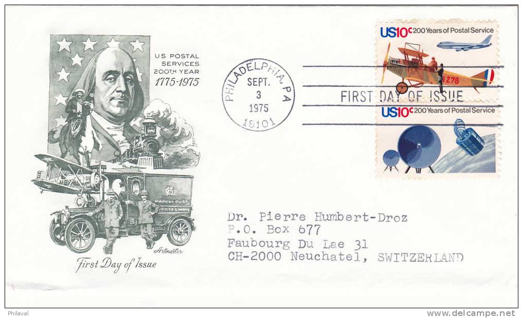 US Postal Services - 1971-1980