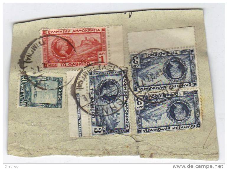 Timbres GRECE 1927 - Covers & Documents