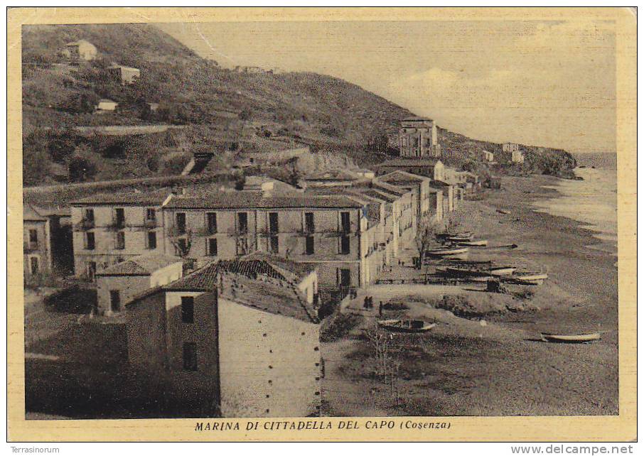 $3-1127- Marina Di Cittadella Del Capo (Cosenza) -   F.g. - Vg. - Cosenza