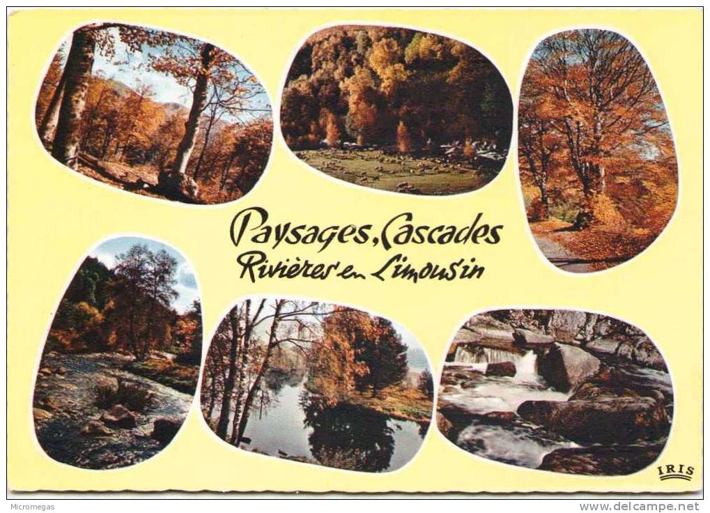 Paysages, Cascades, Rivières En Limousin - Limousin