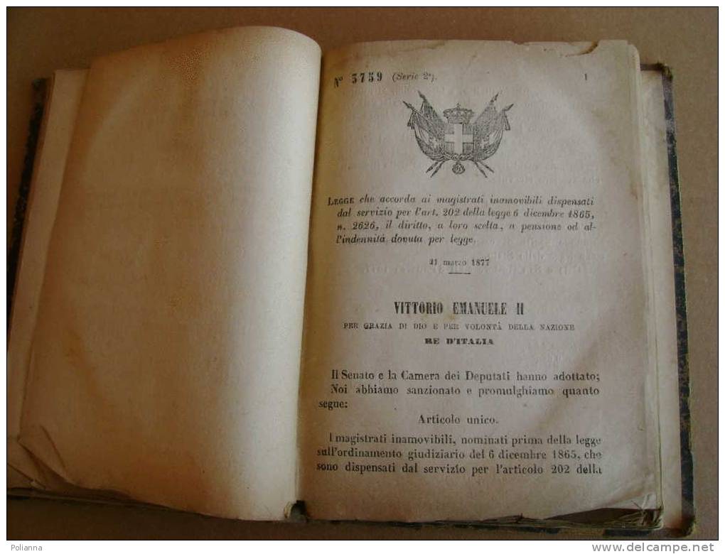 PAD/14 Regio Decreto Sull´Ordinamento Giudiziario - Vittorio Emanuele II Stamperia Reale 1800 - Law & Economics