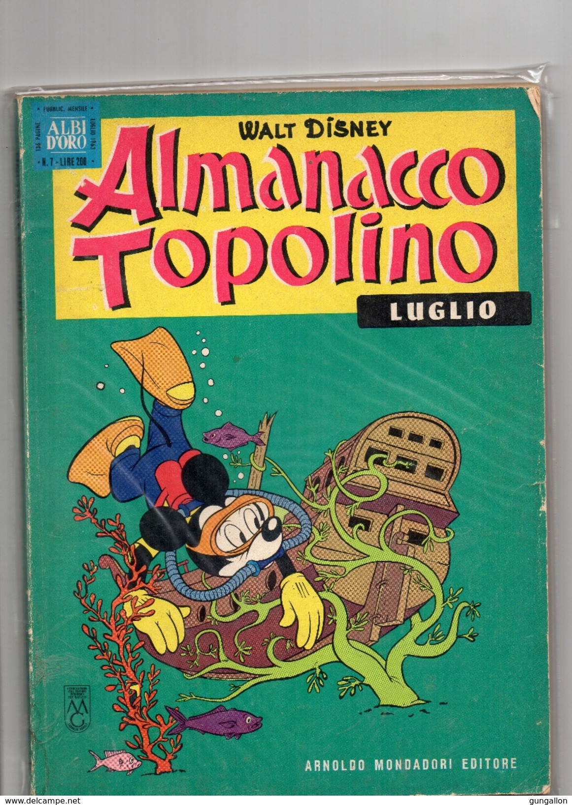 Almanacco Topolino (Mondadori 1963) N. 7 - Disney