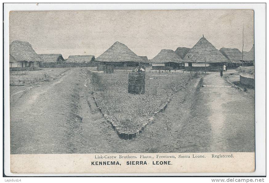 XS 655 /C P A SIERRA LEONE   - KENNEMA - Sierra Leona