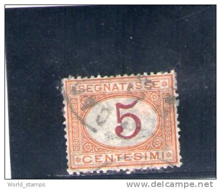 ITALIA 1870-4 SEGNATASSE USATO - Taxe