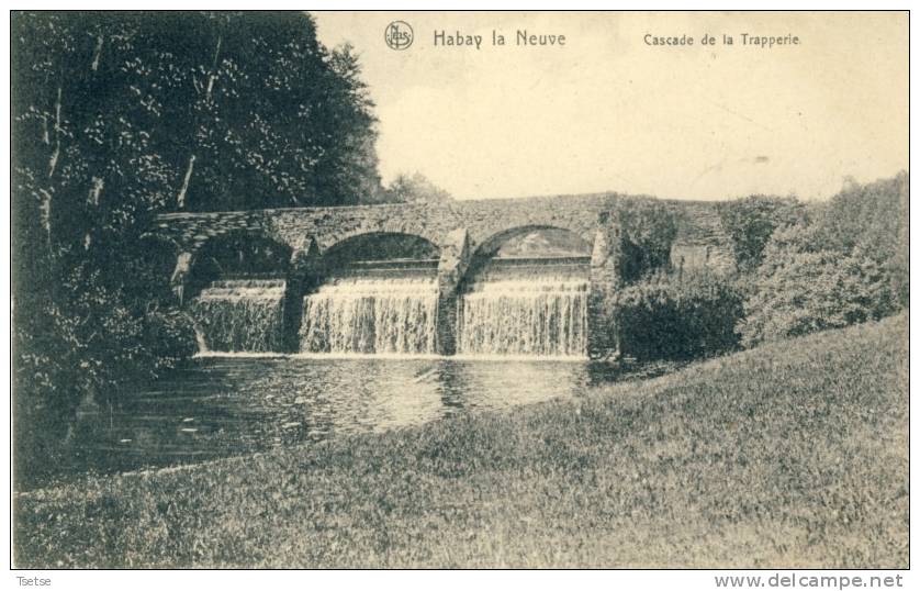 Habay-la-Neuve - Cascade De La Trapperie -1910 ( Voir Verso ) - Habay