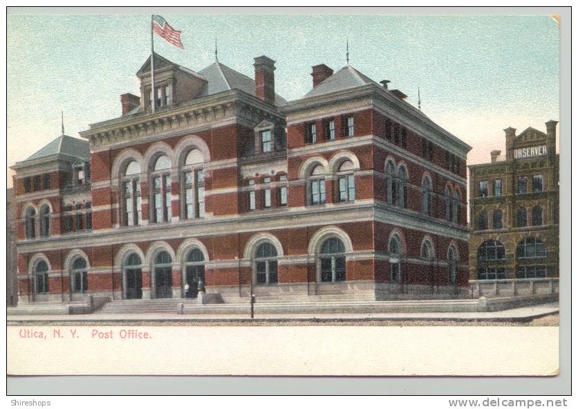 Utica New York NY Post Office - Utica