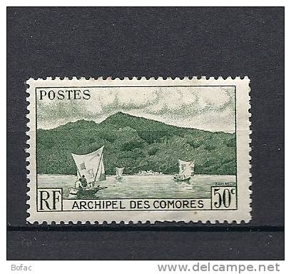 2 * Y  &  T   (bateau Et Baie D'anjouan   COMORES "colonie" 36/04 - Unused Stamps