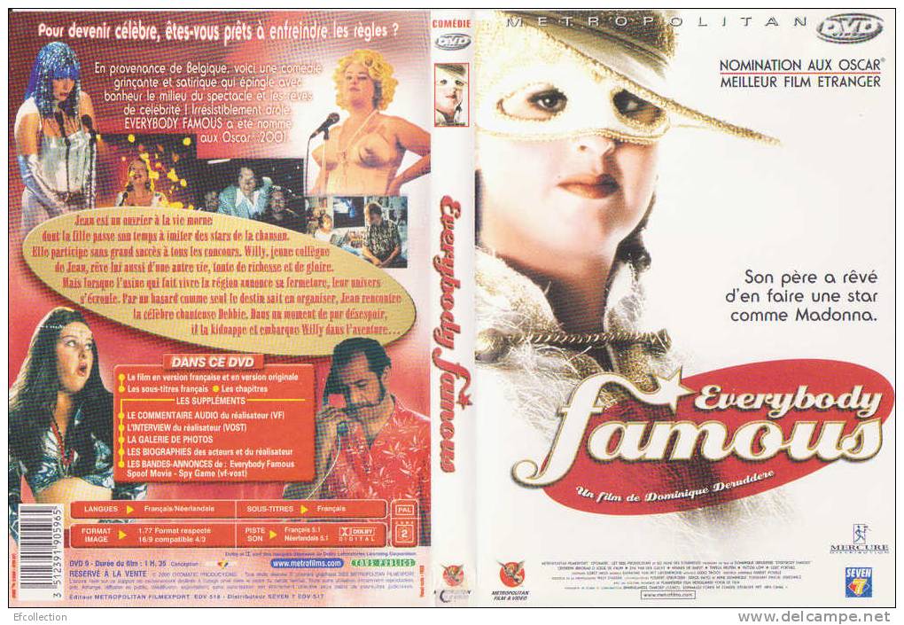 EVERYBODY FAMOUS - SON PERE A REVE D´EN FAIRE UNE STAR COMME MADONNA - DVD - COMEDIE - Komedie