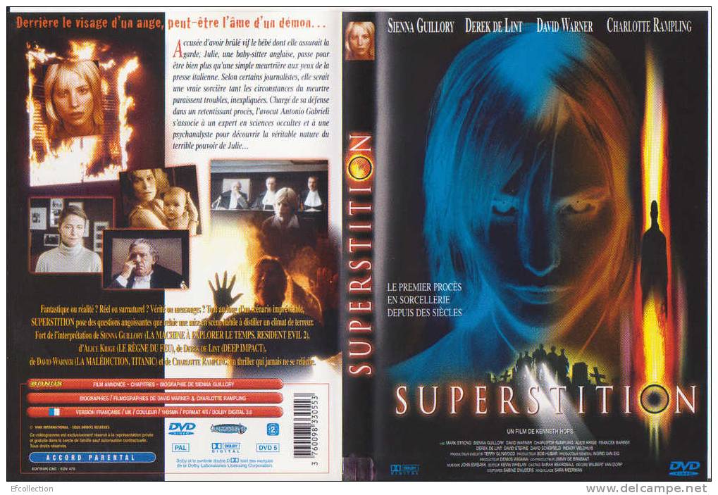 SUPERSTITION - DERRIERE LE VISAGE D´UN ANGE PEUT ETRE L´AME D´UN DEMON - DRAME - THRILLER - Drame