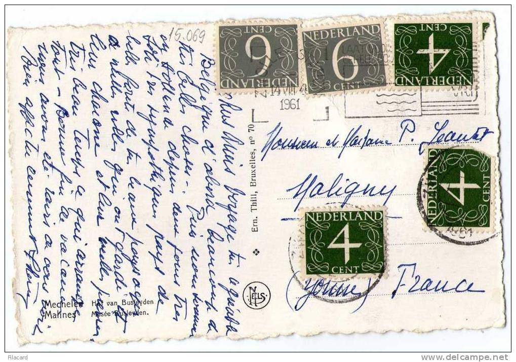 15069    Belgio,   Malines,   Musee  Busleyden,  VG  1961 - Malines