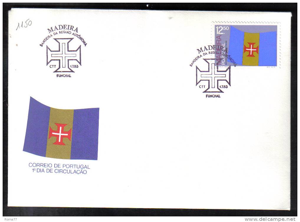 VER1150 - MADEIRA  Etnografia 1983 , La Serie  Su FDC Non Viaggiata. - Madère