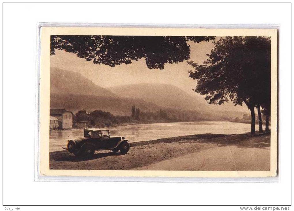 01 SEYSSEL Bords Du Rhone, Automobile, Ed Braun 216, Vues De L'Ain, 1934 - Seyssel