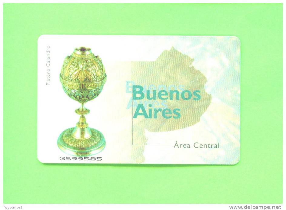 ARGENTINA  -  Chip Phonecard As Scan - Argentinien