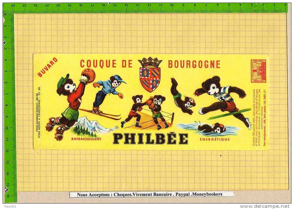 BUVARD : Couque De Bourgogne PHILBEE  Energetique Le Sport - Gingerbread