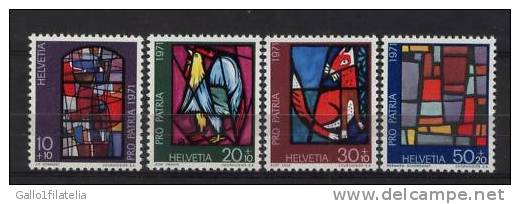 1971 - SVIZZERA / SWITZERLAND - PRO PATRIA. SET MNH - Nuovi