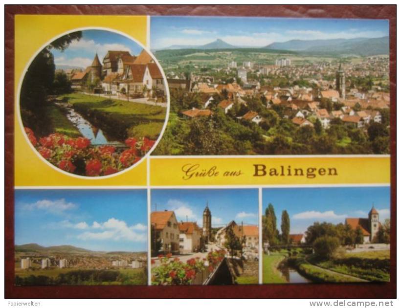 Balingen - Mehrbildkarte - Balingen