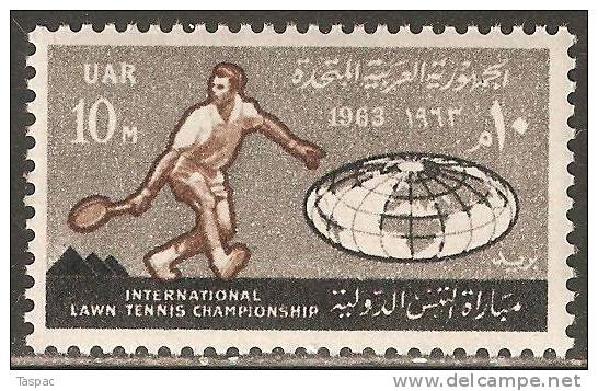 Egypt / UAR 1963 Mi# 695 ** MNH - Intl. Lawn Tennis Championships, Cairo - Unused Stamps