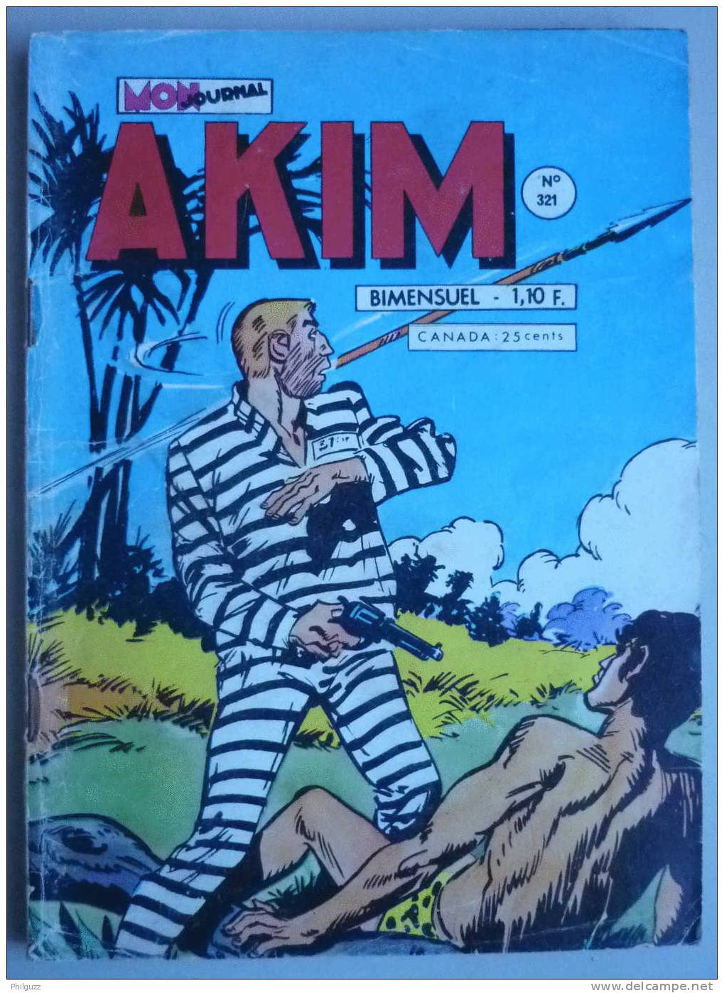 Petit Format PF AKIM N° 321 MON JOURNAL - Akim