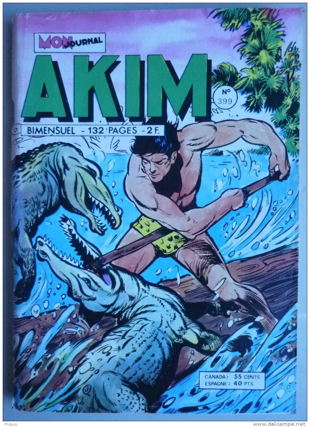 Petit Format PF AKIM N° 399 MON JOURNAL - Akim