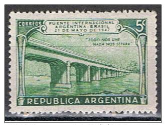 ARGENTINE 184**YVERT 484** PONT INT. ARGENTINE-BRÉSIL, 5 C..**1947**NEUF** - Neufs