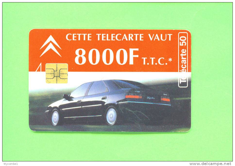 FRANCE  -  Chip Phonecard As Scan - 600 Agences