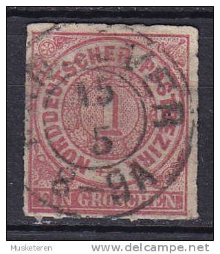 Norddeutscher Bund (Nordd. Postbezirk) 1868/69 Mi. 4    1 Gr Talerwährung - Used