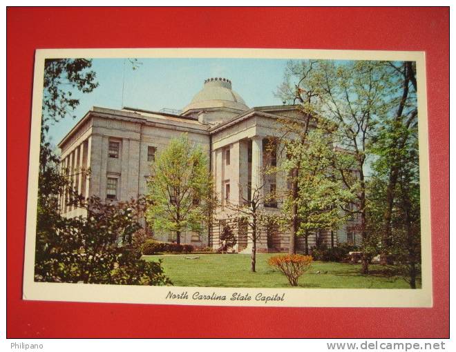 Raleigh NC  State Capitol  Early Chrome   --------------------ref 159 - Raleigh