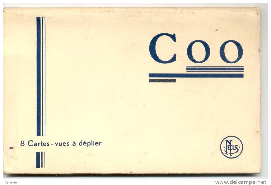 COO-CARNET COMPLET-8 CARTES-4 SCANS - Trois-Ponts