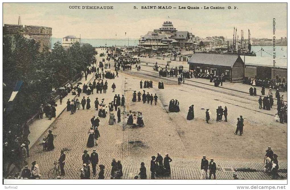 SAINT MALO - LES QUAIS - LE CASINO - Saint Malo