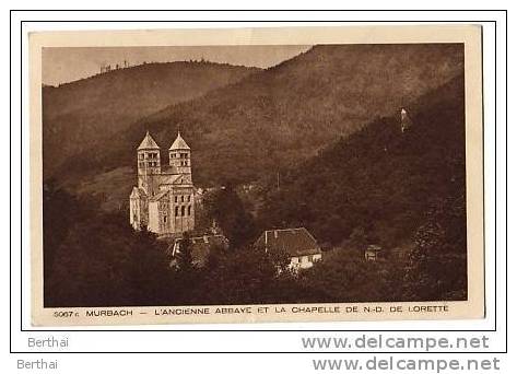 68 MURBACH - L Ancienne Abbaye Et La Chapelle ND De Lorette - Murbach