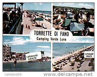 TORRETTE DI FANO CAMPING VERDE LUNA VB1966  DB2452 - Fano