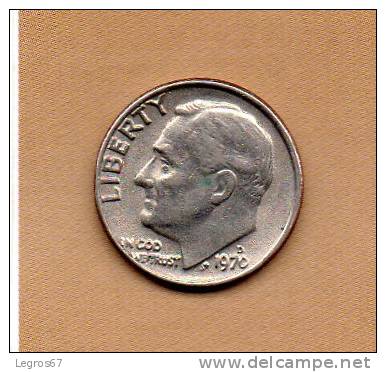 PIECE DE 1 DIME 1970 D - ETATS UNIS - 1946-...: Roosevelt