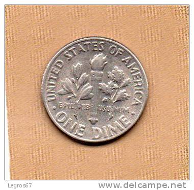 PIECE DE 1 DIME 1970 D - ETATS UNIS - 1946-...: Roosevelt