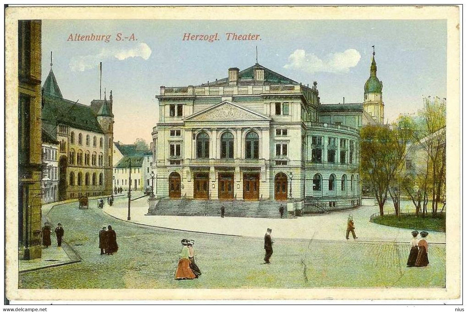 Germany Thuringia Altenburg Theater Theatre Teatro - Altenburg