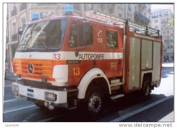 (308) - Fire Truck - Camion De Pompier - - Sapeurs-Pompiers