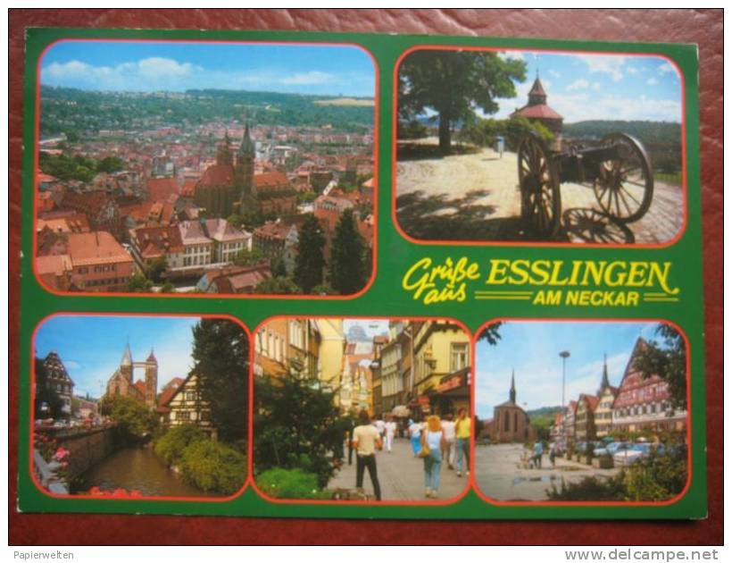 Esslingen - Mehrbildkarte - Esslingen