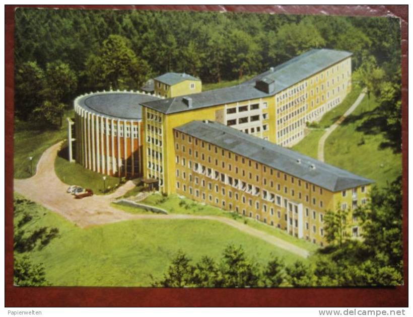 Gemünden - Luftbild Provinzhaus Der Kreuzschwestern - Gemünden