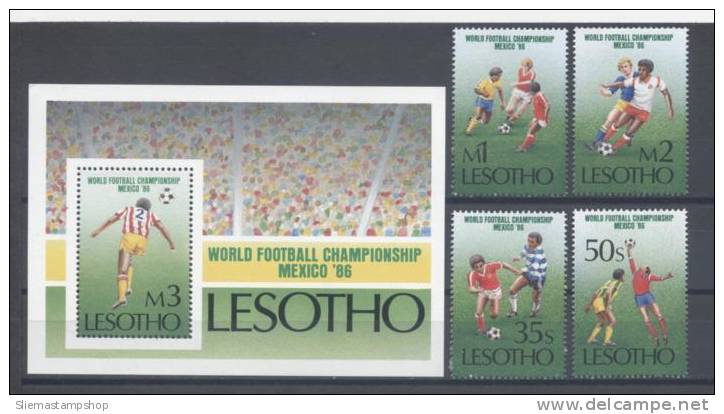 LESOTHO - 1986 WORLD CUP - V3701 - Lesotho (1966-...)