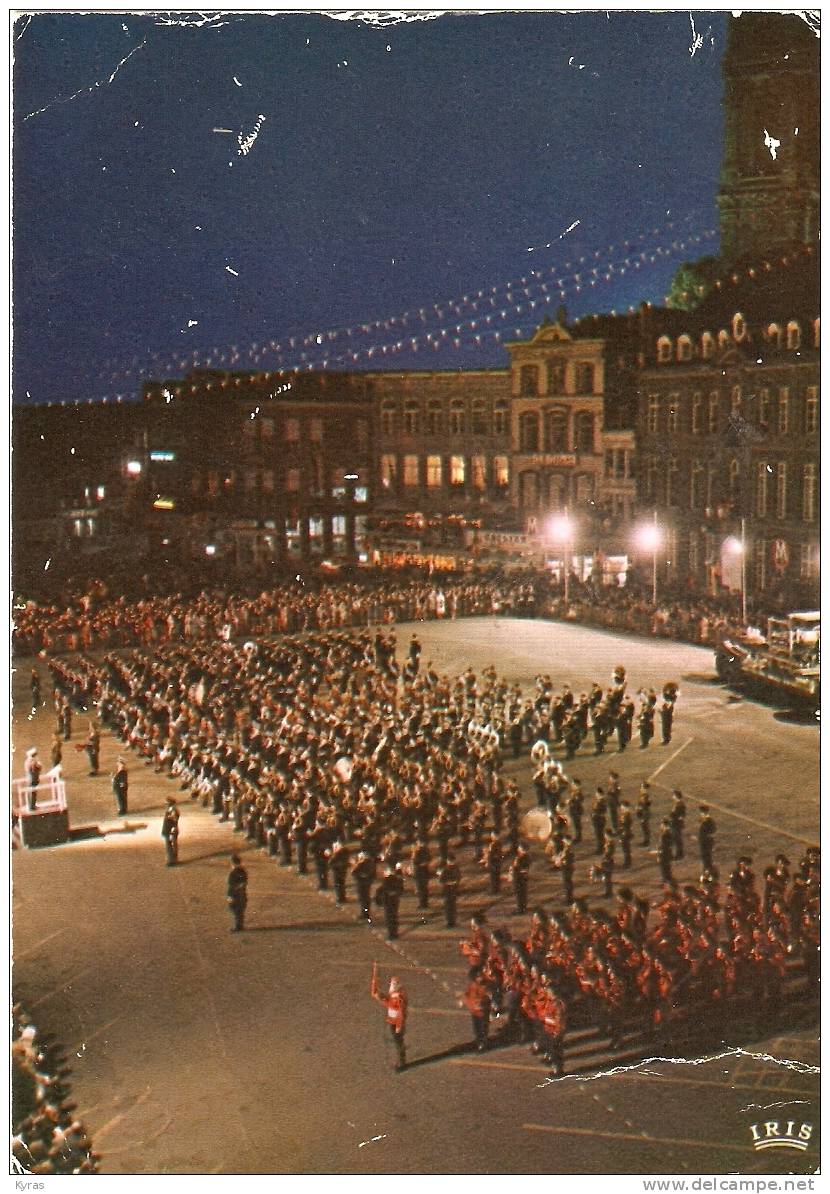 CPM 10X15 . BELGIQUE . DUCASSE DE MONS . FESTIVAL INTERNATIONAL DE MUSIQUE MILITAIRE Chaque Année à La Trinité - Fêtes, événements