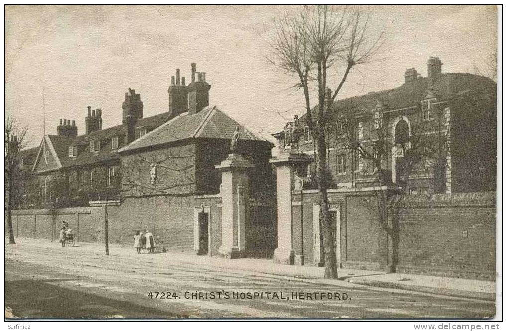 HERTFORD - CHRIST´S HOSPITAL 1920  Ht142 - Hertfordshire