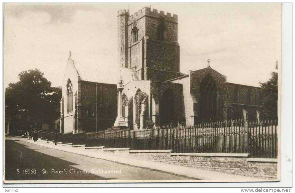 HERTS - BERKHAMSTEAD - ST PETER´S CHURCH RP  Ht92 - Hertfordshire